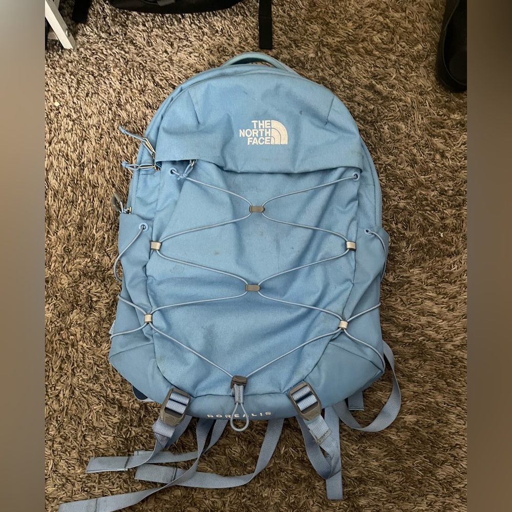 The North Face Sky Blue Backpack